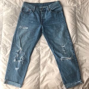 LEVIS - 501 CT Boyfriend jeans
